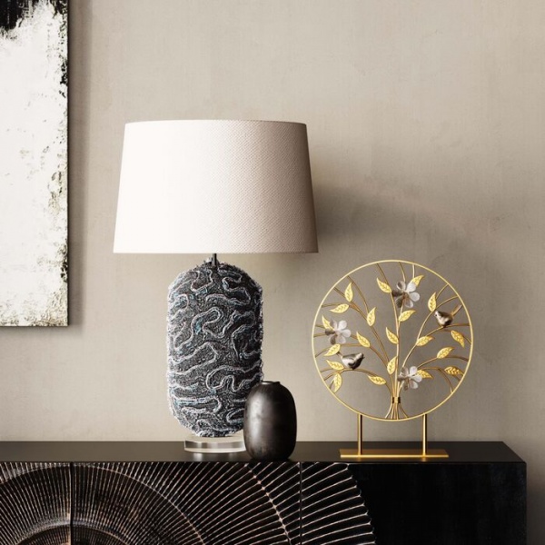 Статуэтка Singing Birds Gold 38x30x0,8 см KARE Design