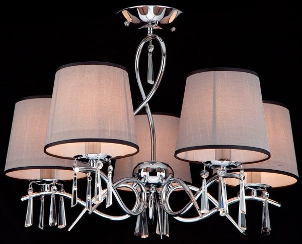 Люстра потолочная Strotskis Morise 5x40 Вт E14 хром 70048/5 