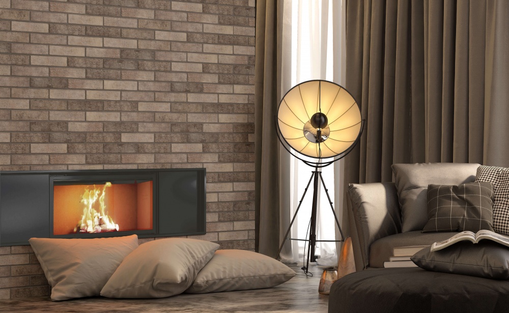 Плитка Golden Tile Brickstyle Seven Tones tobacco 343010 25x6 см