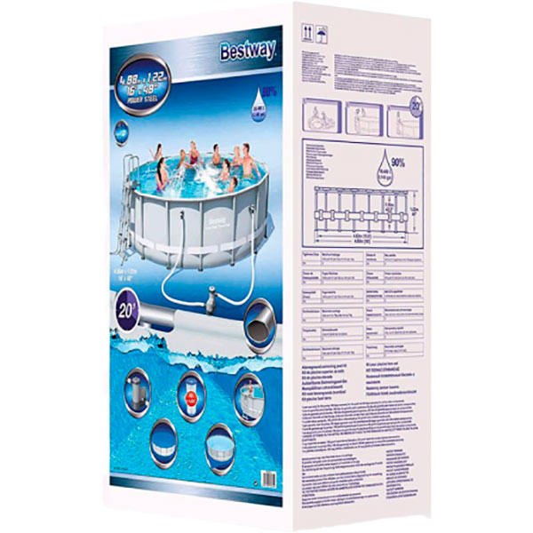 Бассейн каркасный Bestway 56451