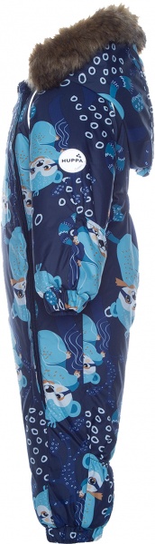 Комбінезон для дівчинки HUPPA Keira р.74 темно-синій 31920030-93486-074 