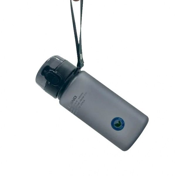 Пляшка для води 560 мл Casno сірий KXN-1115_Grey