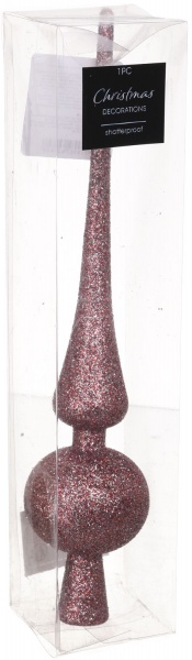 Верхівка для ялинки CAN208360 28 см d6 мм в асортименті 