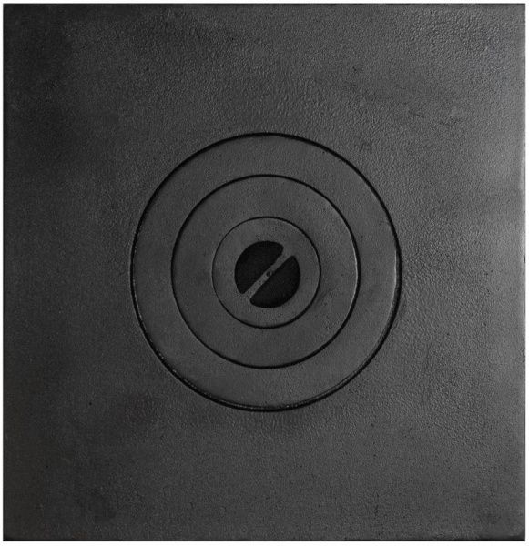 Плита одноконфорочна чавунна 410x410 мм