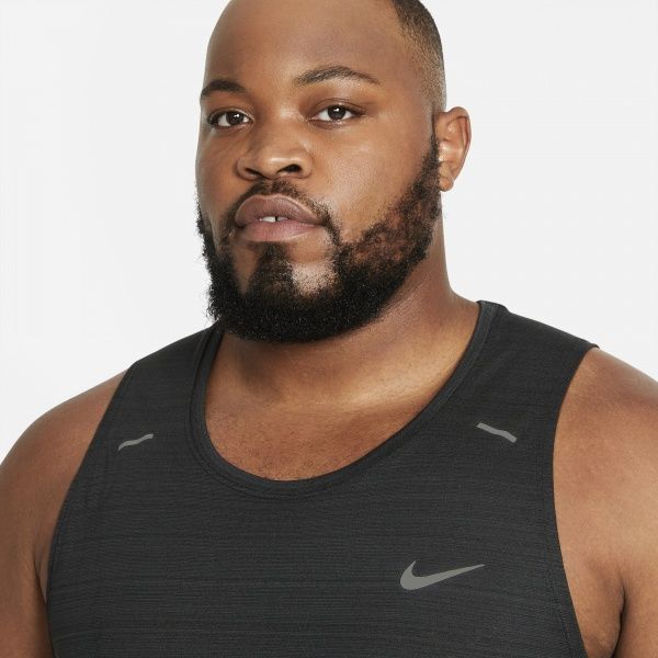 Майка Nike M NK DF MILER TANK CU5982-010 р.M чорний