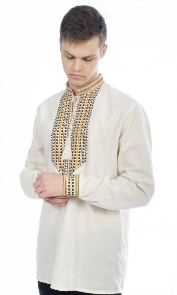 Вышиванка Эдельвика 565-20/08 льняной р. L 