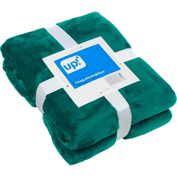 Плед мікрофібра Underprice олива 160x200 см