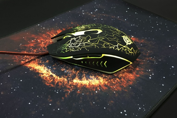 Комплект GamePro Gameset 2 в 1 USB миша + ігрова поверхня (GS347) 