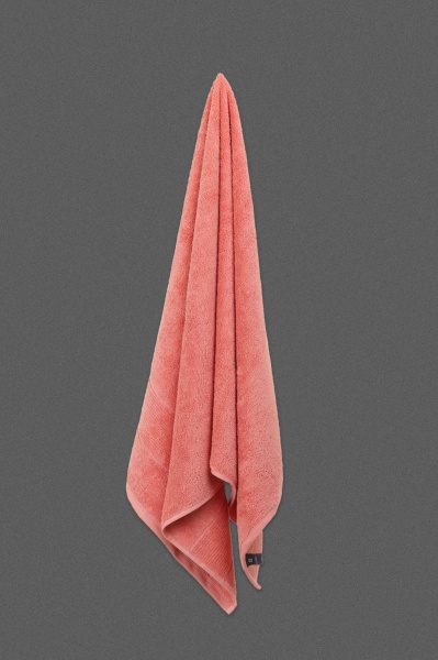Полотенце махровое Noble 70x130 см коралловый Saffran 