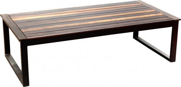 Комплект дерев'яних меблів з термо-модифікованої деревини коричневий 