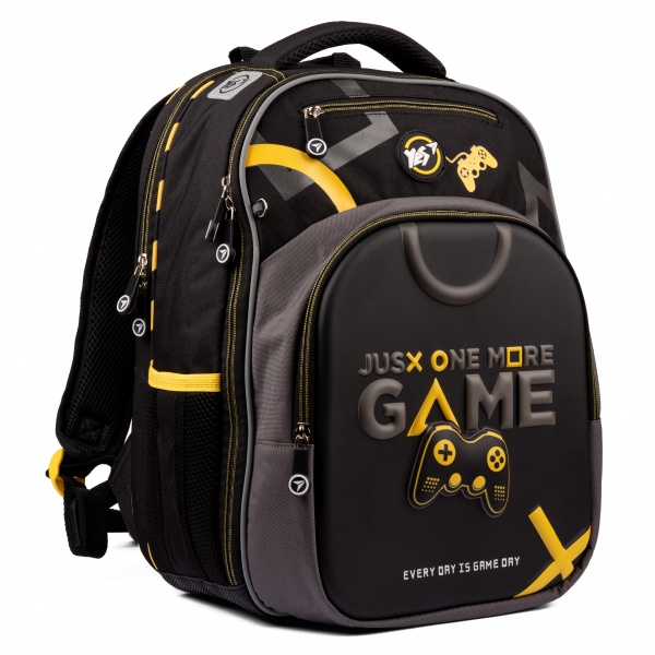 Ранец полукаркасный YES Sport S-96 Never Quit черный