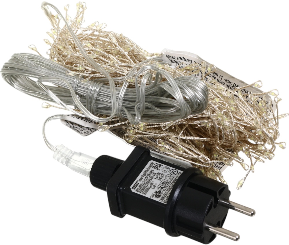 Электрогирлянда линейная Koopman встроенный светодиод (LED) 480 ламп 4,8 м (AX8717240)