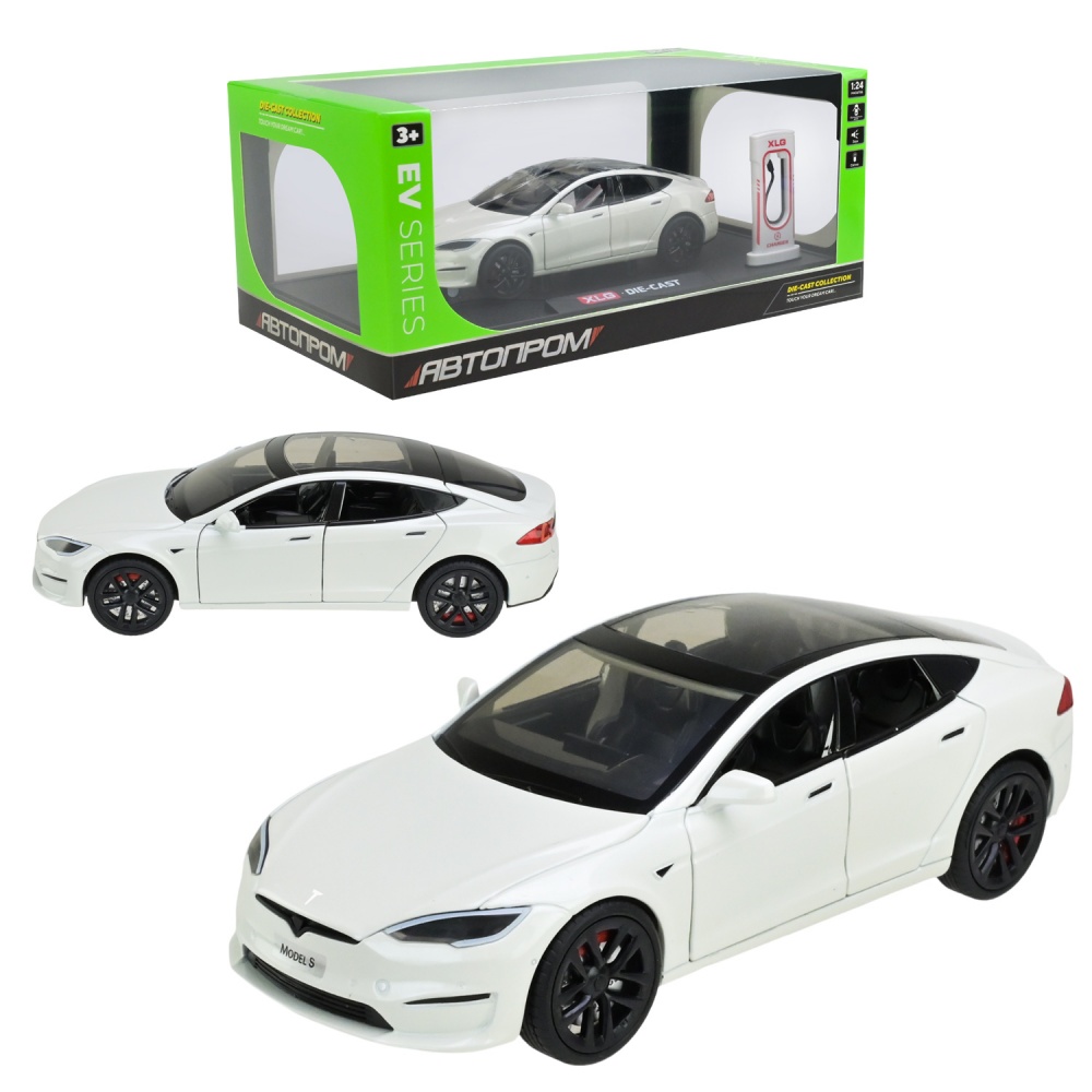 Автомобіль Автопром 1:24 із зарядною станцією AP7713