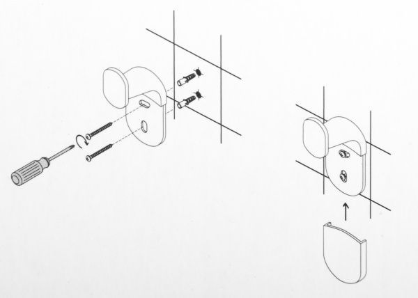 Держатель для полотенца Joy A8434400