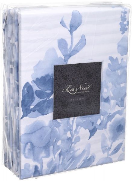 Комплект постельного белья Aqua 2 голубой La Nuit 