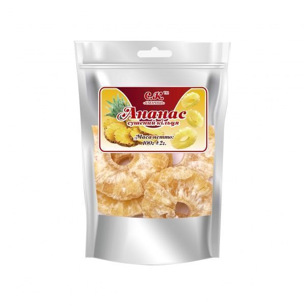 Ананас Смачно кільця 100 г 