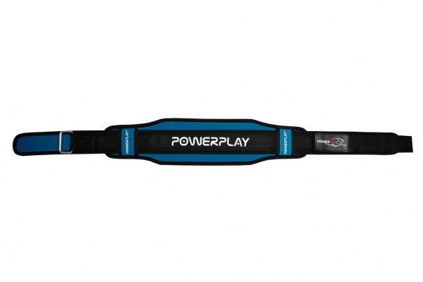 Пояс для тяжелой атлетики PowerPlay S черно-синий 5545 