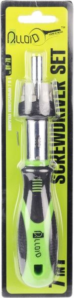 Отвертка со сменными насадками Alloid 