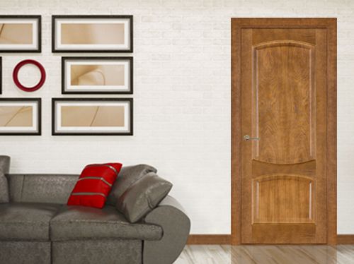 Дверне полотно Terminus №05 ПГ 900 мм дуб темний 