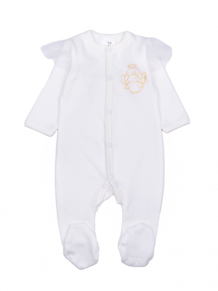 Комбинезон для девочки Bambinelli р.56 молочный 