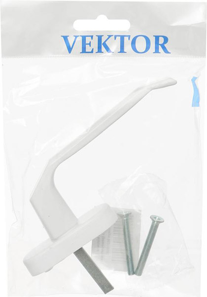 Ручка на розетке 12 см для окна Vektor 