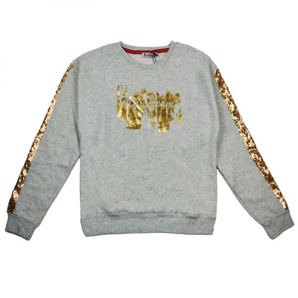 Свитшот ALG 78626 р.146 серый 