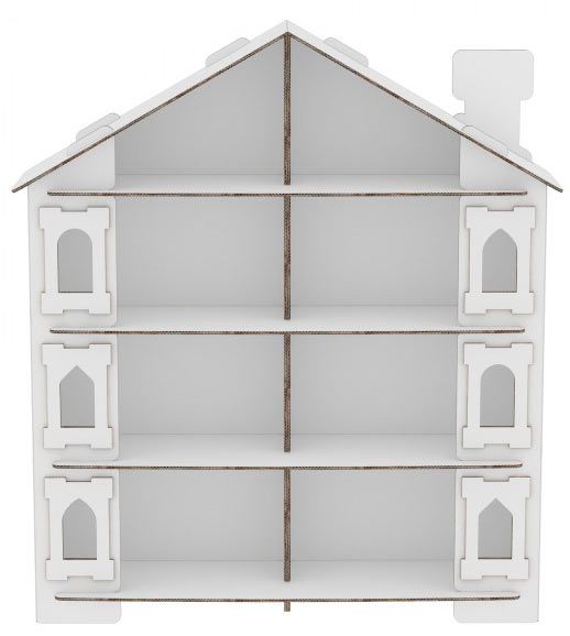 Игровой картонный домик FUTUFU