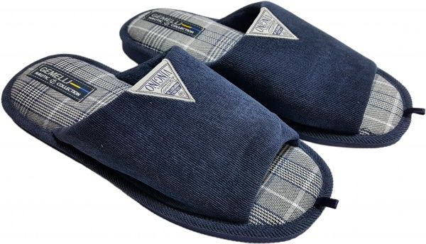 Капці домашні Gemelli Нельс 1 р. 45 синій 