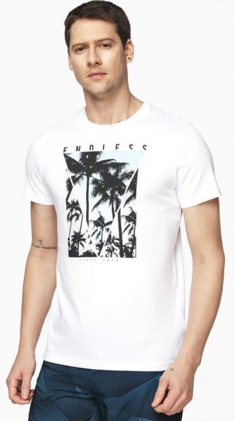 Футболка 4F H4L20-TSM034-10S H4L20-TSM034-10S XL білий