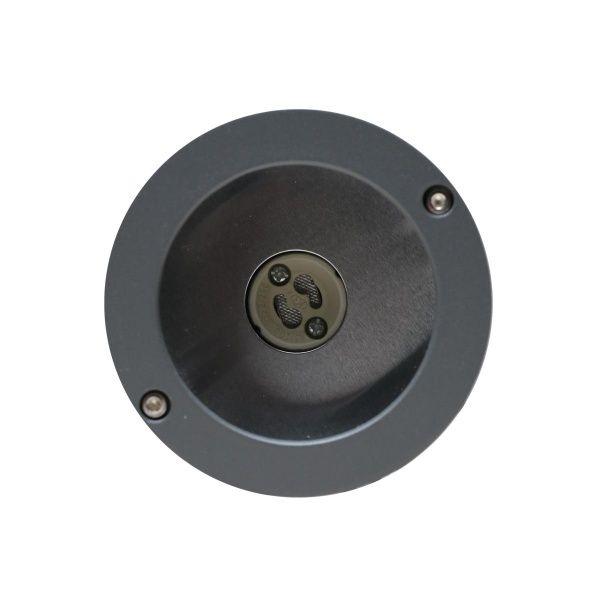 Светильник уличный потолочный Lutec GU10 35 Вт IP44 серый FOCUS 6304201118 