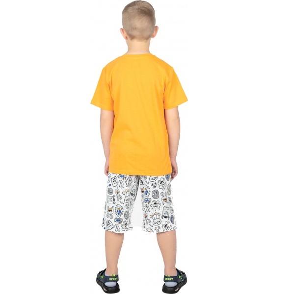 Комплект для хлопчиків Roksana р.92-98 помаранчевий №0014/12034 