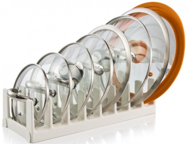 Підставка для кришок 370 x 148 мм пластик Flexispace Tescoma