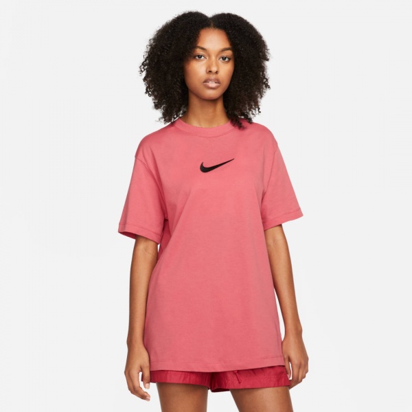 Футболка Nike W NSW TEE BF MS FD1129-655 р.S червоний