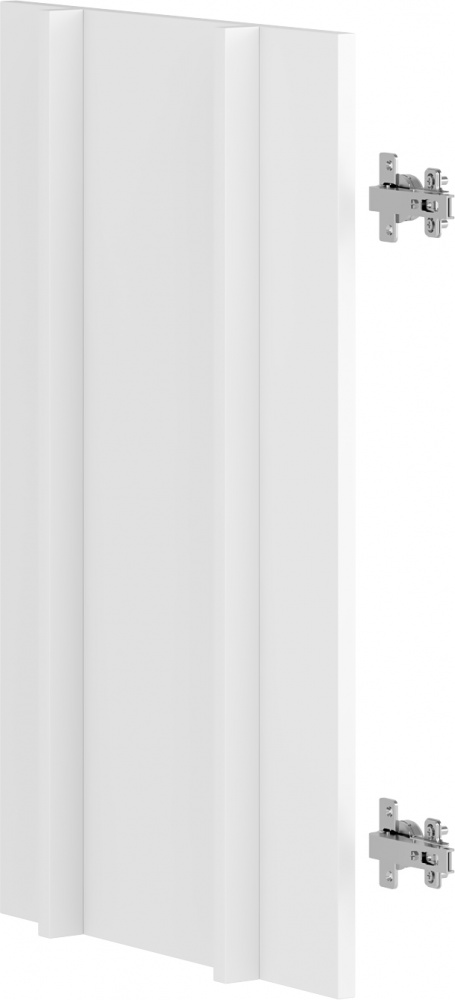 Щит для кута Грейд повного висування V-6 Оптимум 450x720x48 мм білий