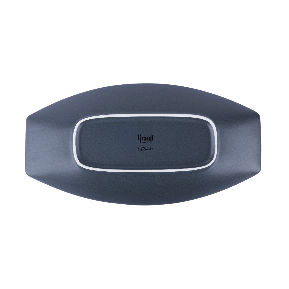 Блюдо Krauff Hattu Black 16х31 см 24-320-052