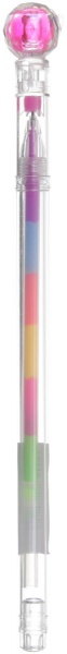Ручка гелева Веселка рожева 