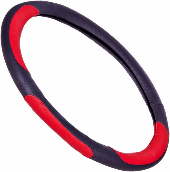 Чехол на руль Vitol U 080242 RD S (25) черный с красным