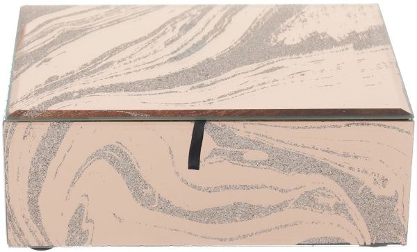 Сундучок Звездная пыль 20x6,5x15 см бронзовый