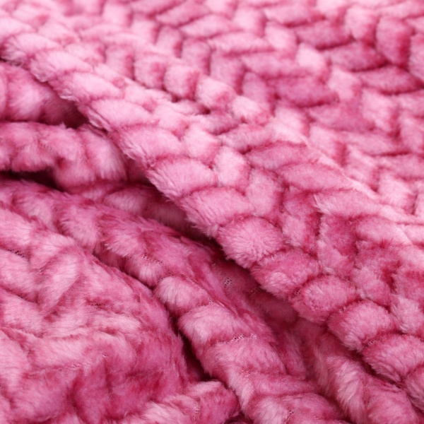 Плед Flannel Plush Orchid Haze 200x220 см La Nuit 