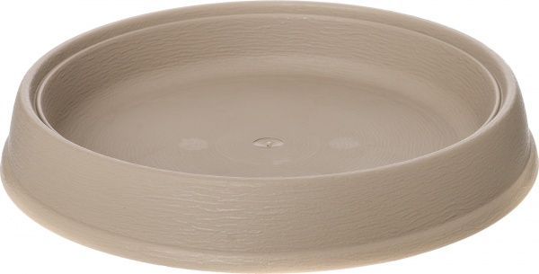 Піддон пластиковий Prosperplast Massive круглий (71371-7529) мокко 