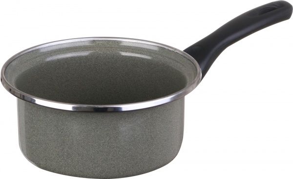 Ковш эмалированный Мрамор 1 л 4410400 Omelia