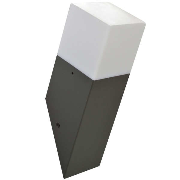 Светильник уличный настенный Polux New York E27 IP44 графит 