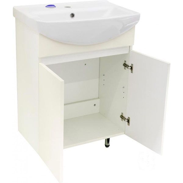 Тумба підлогова Грейд Агата 55 бежева під умивальник Cersania 55