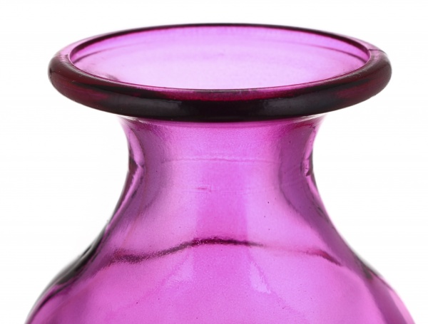 Ваза скляна San Miguel Jardin 19 см маджента 