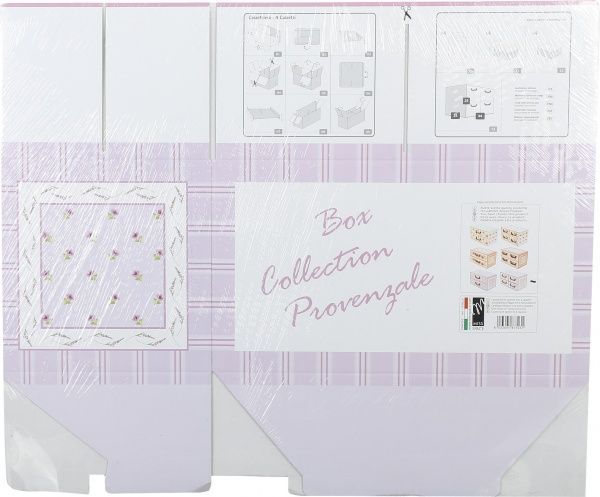 Комод картонный Miss Space Provenzale 4 відділення лавандовий