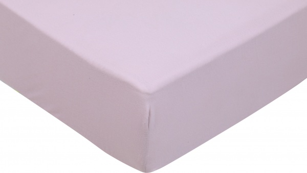 Простирадло на резинці трикотажне 100x200 см капучино Home Line 