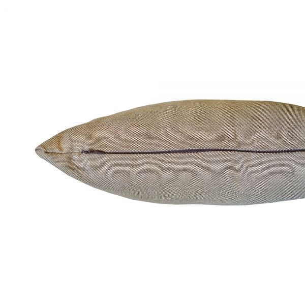 Подушка декоративная Camel с кожаным хлястиком 45x45 см Прованс 