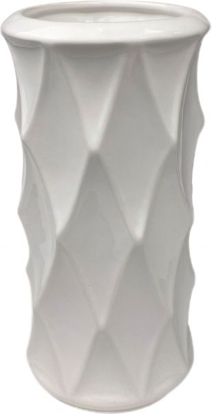 Ваза керамическая белая Велес 27,5 см Rezon