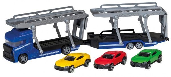 Іграшковий набір Happy People Автотранспортер з машинами H30011