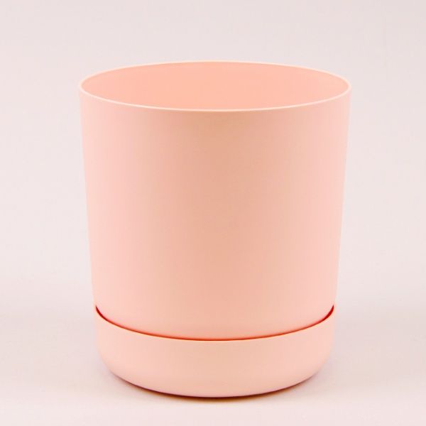 Горщик пластиковий Form Plastic Сатина-17 круглий 3,3 л нюд (4260-066) 